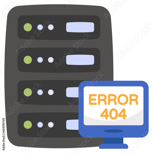  A creative design vector of error 404 