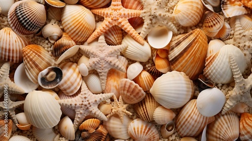 a group of sea shells