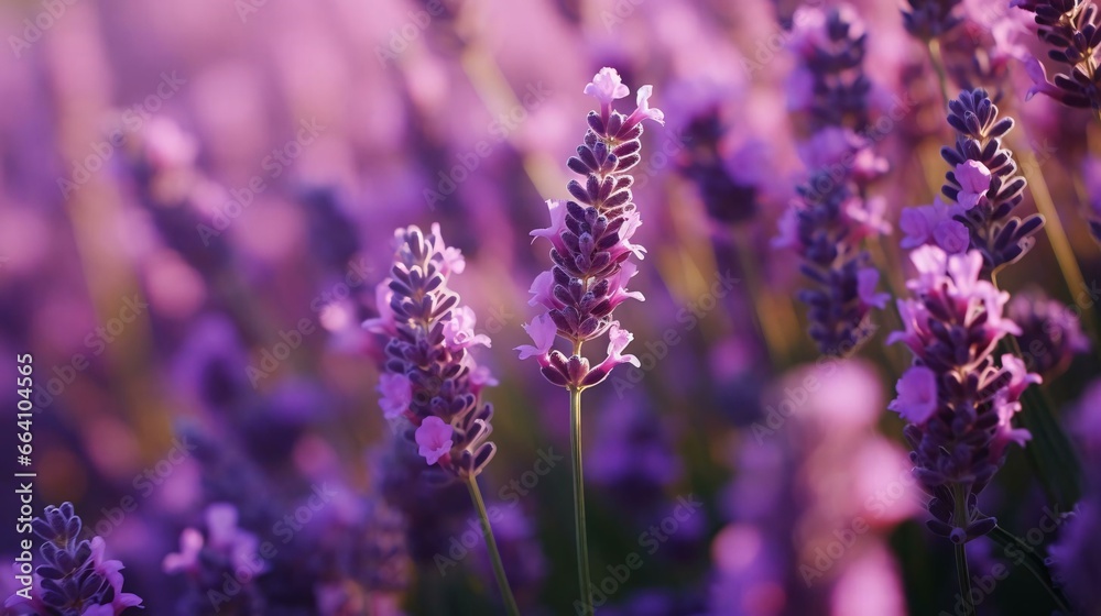 Obraz premium close up of purple flowers