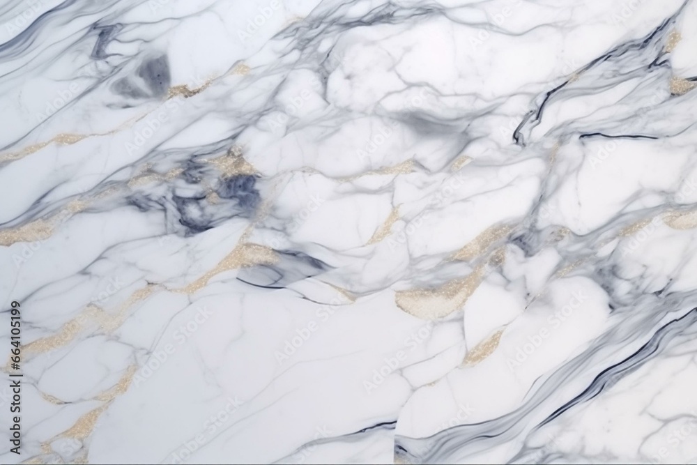 Texture of abstract white marble for wall or floor design. Generative AI