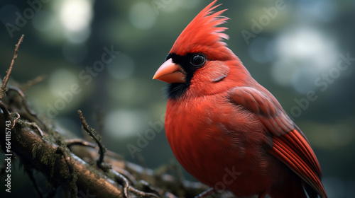 red cardinal bird