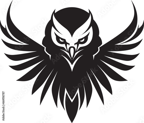 Black Falcon A Vector Logo Design for the Business Thats Ready to Strike Black Falcon A Vector Logo Design for the Business Thats Always on the Hunt