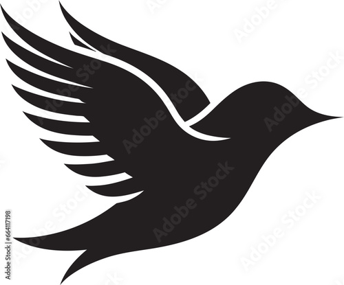Black Finch A Vector Logo Design for a Business Thats Always on the Go Black Finch A Vector Logo Design for a Brand Thats Never Afraid to Take Risks