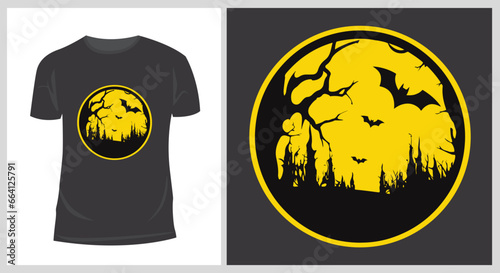 Halloween T-shirt design, Halloween art, Best T-Shirt for Halloween, Ready for print