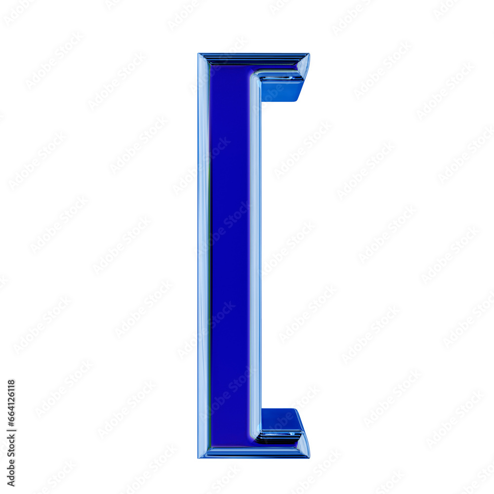 Blue symbol in a blue ice frame Blue symbol in a blue ice frame
