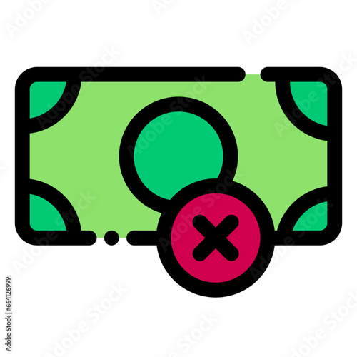 no money icon