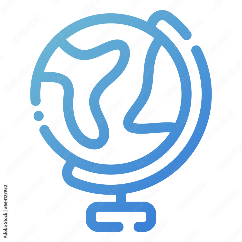 Fototapeta premium globe icon