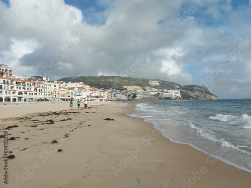 view of the beach in the Sesimbra  © Naturzeta MAD