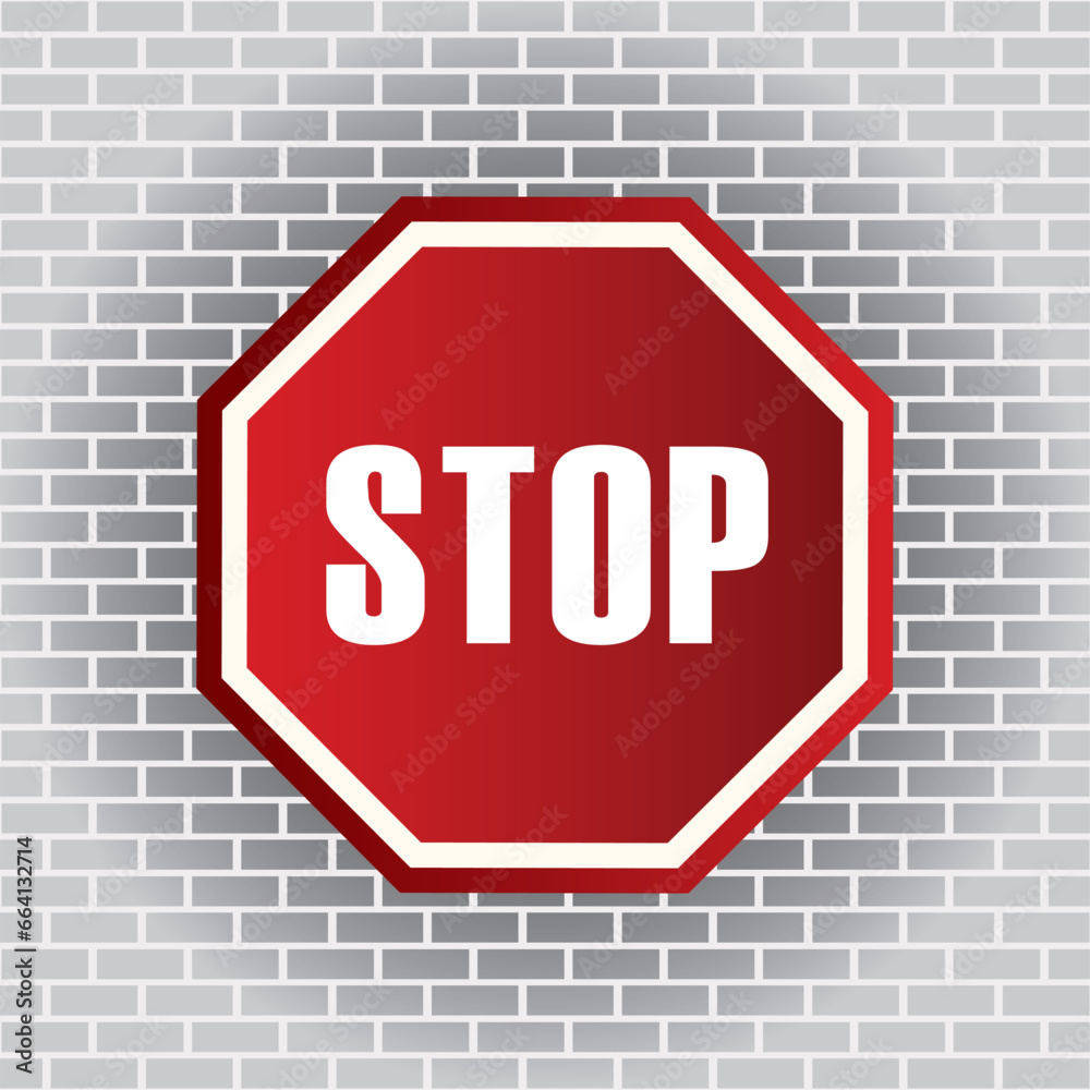 do not enter sign vector.vector stop sign icon. No sign, red warning isolated do not enter sign vector.vector stop sign icon. No sign, red warning isolated
