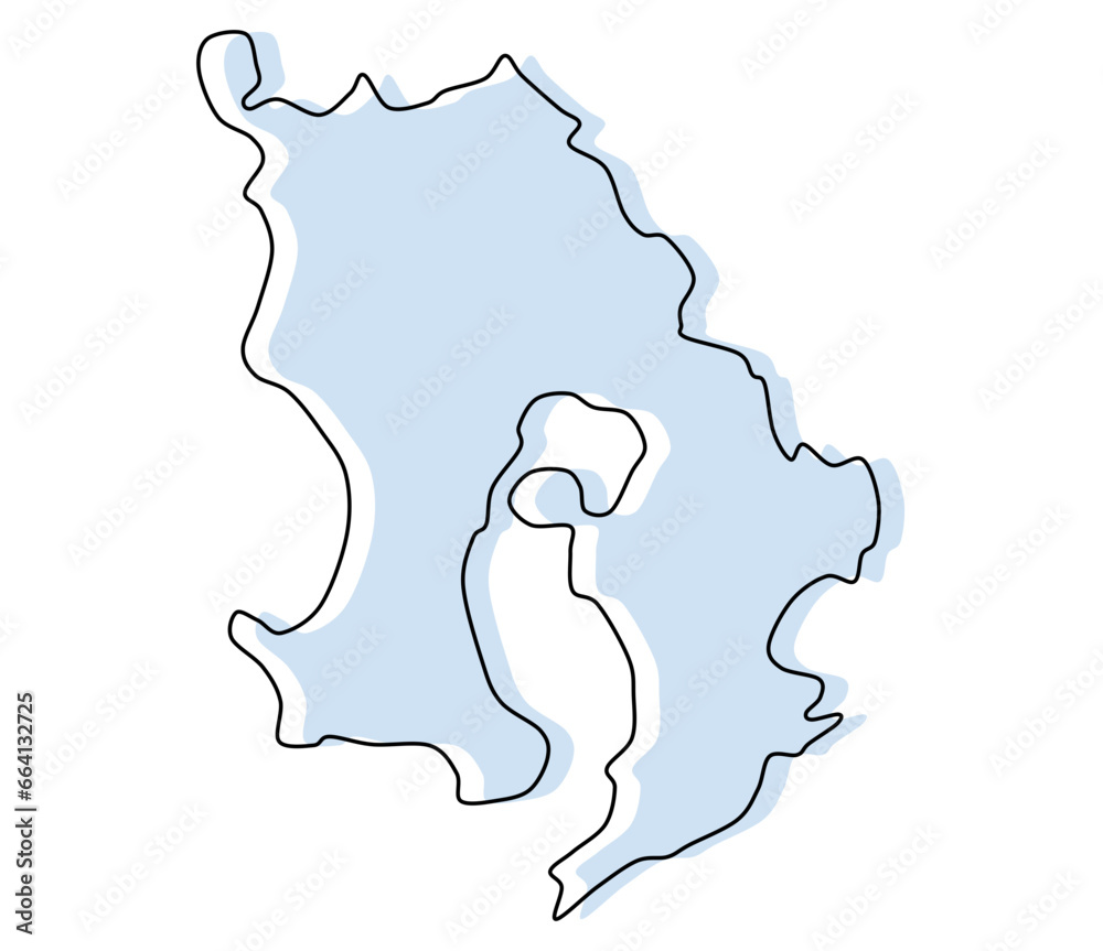 kagoshima map, kagoshima vector, kagoshima outline, kagoshima stylized, kagoshima, kagoshima prefecture