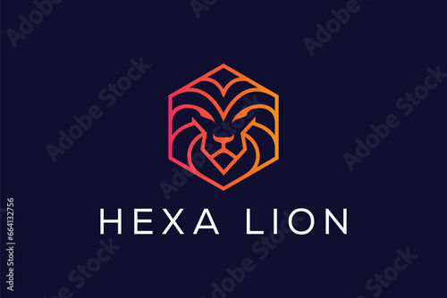 Hexa lion logo