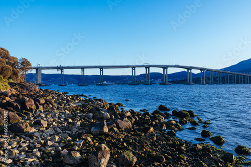 Tasman Bridge in Hobart Tasmania Australia © FiledIMAGE