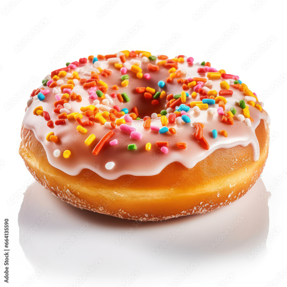 Donut Professional Studio Shot, Food Photography, Generative AI Donut Professional Studio Shot, Food Photography, Generative AI