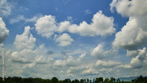 Cloud time lapse nature background