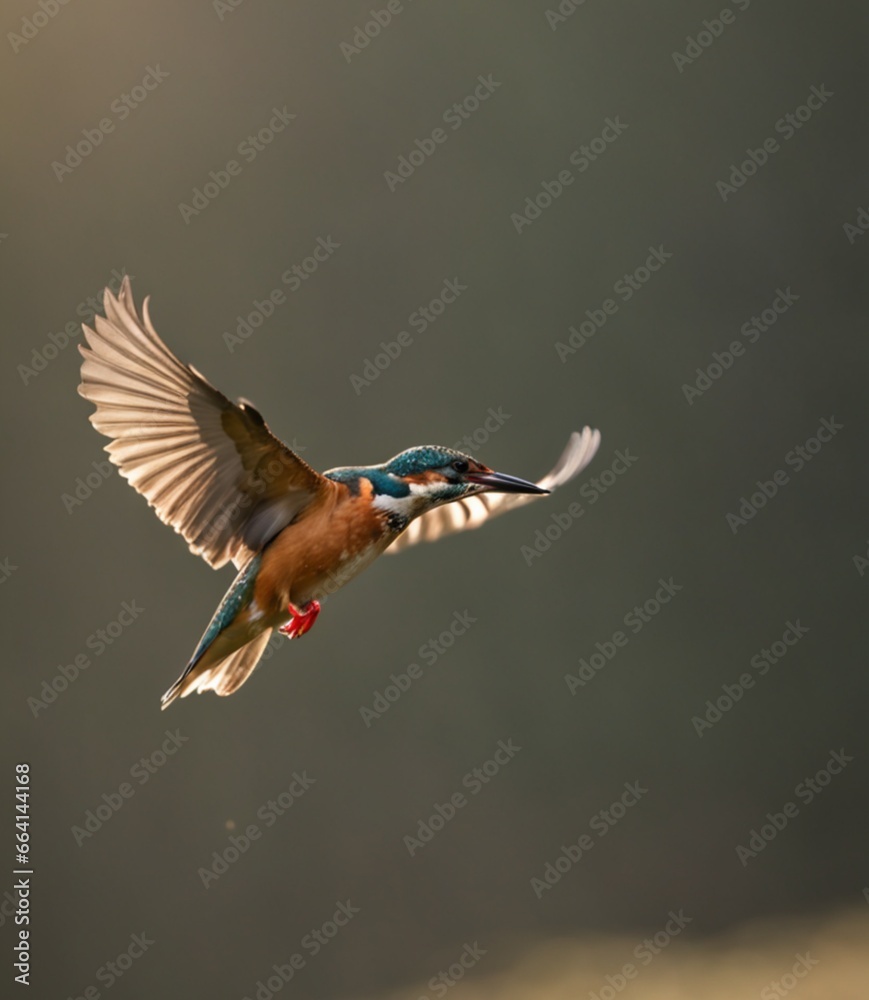 Fototapeta premium hummingbird in flight