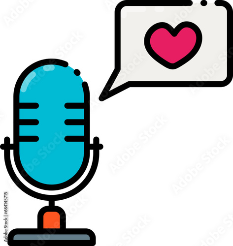 Comedy podcast icon