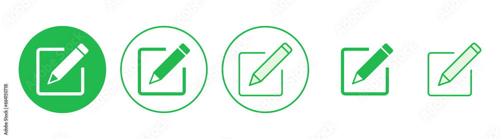 Edit icon set. edit document icon. edit text icon. pencil. sign up Edit icon set. edit document icon. edit text icon. pencil. sign up