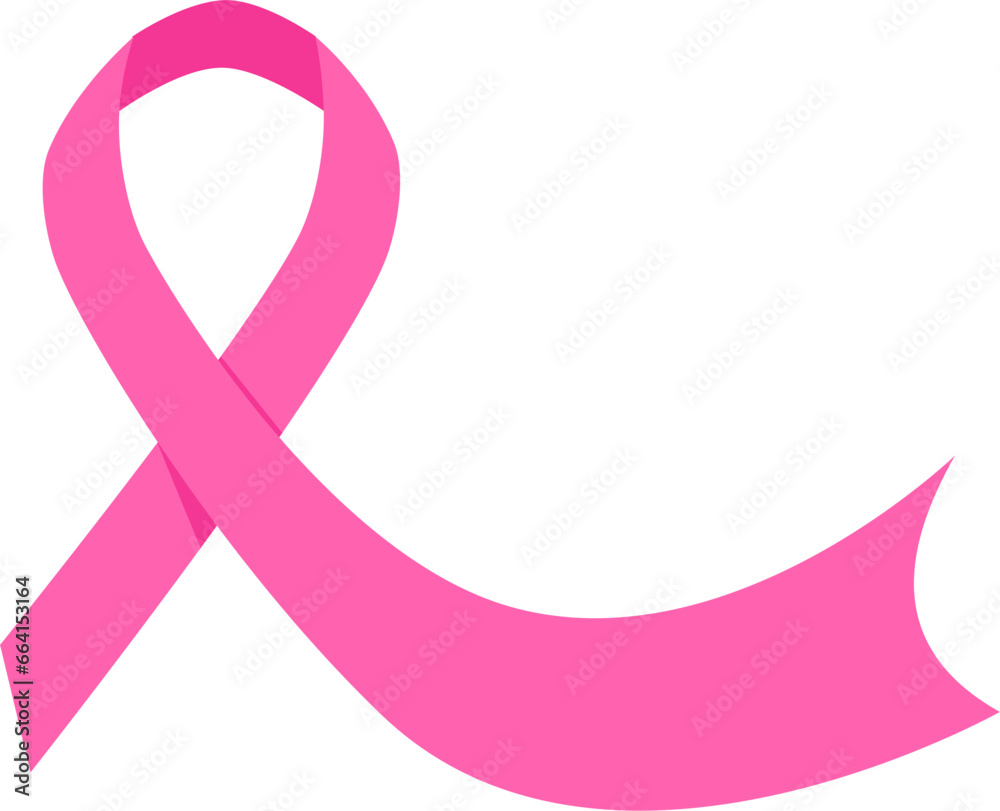 Pink ribbon, breast cancer awareness ribbon Pink ribbon, breast cancer awareness ribbon