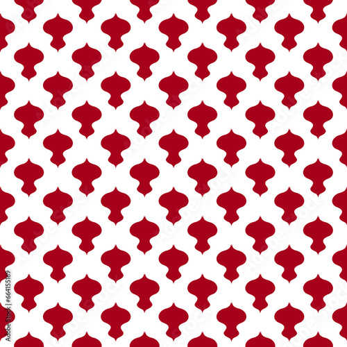 Festive Christmas Seamless Pattern Illustration