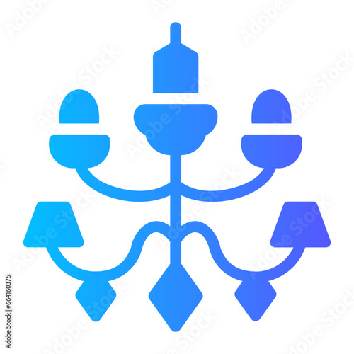 chandelier Gradient icon
