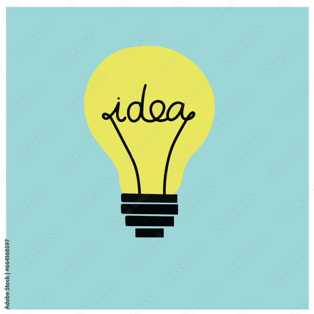 Idea vector illustration Idea vector illustration