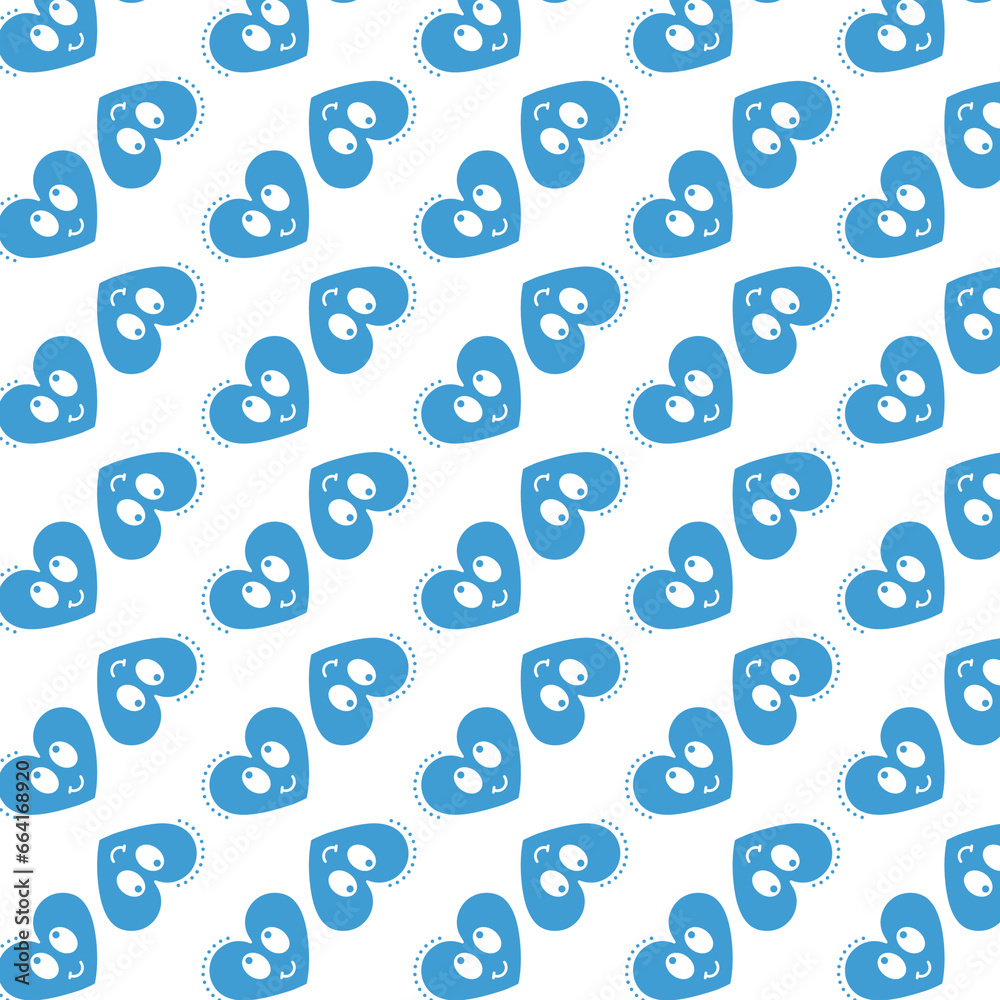 Digital png illustration of blue pattern of repeated hearts on transparent background Digital png illustration of blue pattern of repeated hearts on transparent background