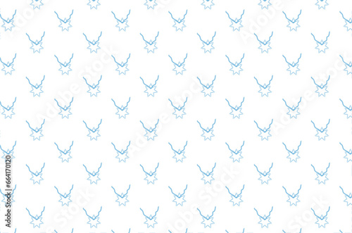 Digital png illustration of blue pattern of repeated labels on transparent background