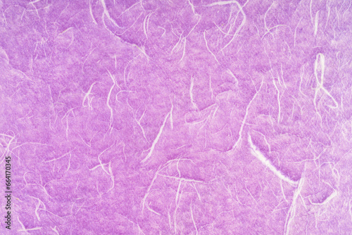 Violet handmade mulberry paper texture.