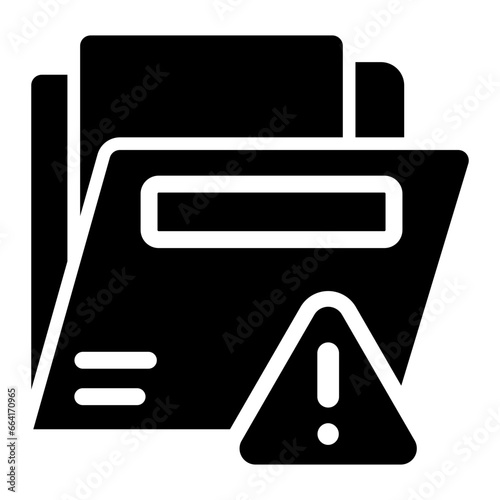 data loss Solid icon