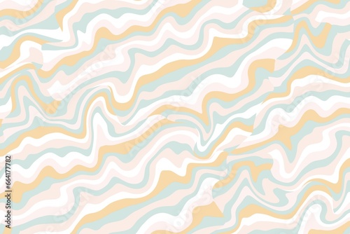 Abstract moving wave pattern vintage color seamless background
