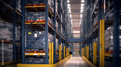 Advanced Warehouse management. Warehouse automation. Distribution center. Supply Chain Management