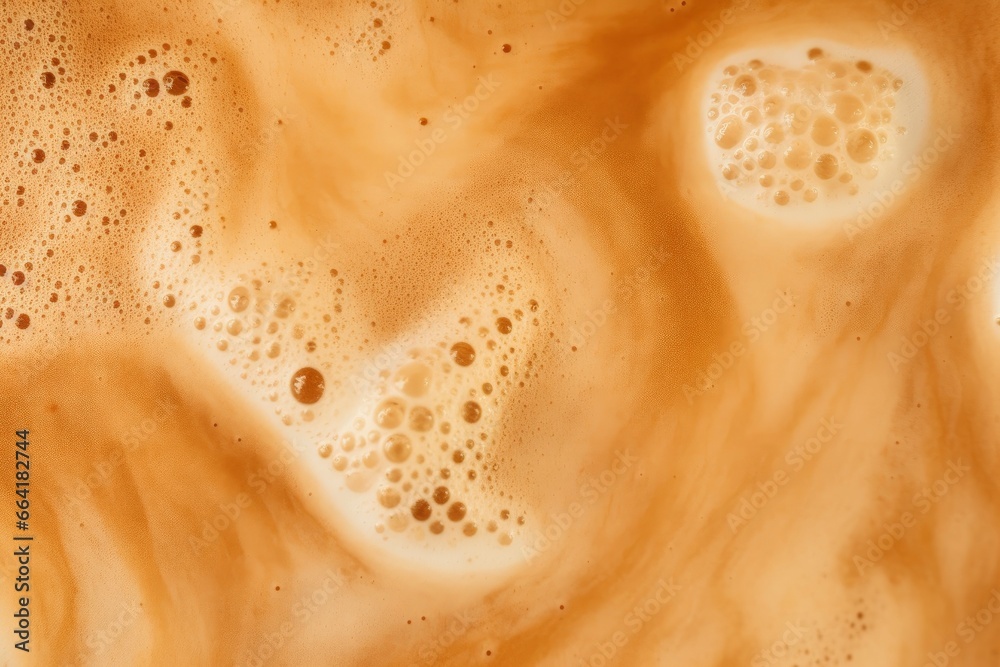 Coffee foam texture. Coffee foam texture.