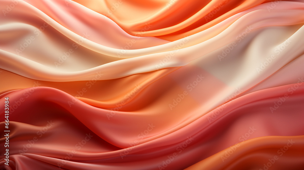 Fototapeta premium red silk background HD 8K wallpaper Stock Photographic Image