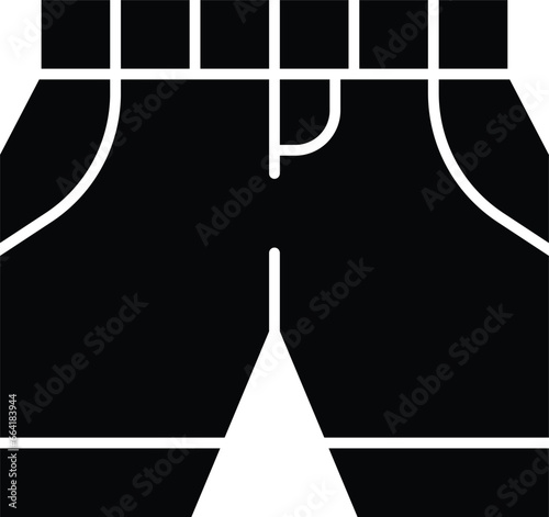 boxer pants vector design icon for download. Eps