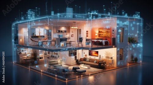 A Glimpse into the Connected Smart Home of Tomorrow. © Anny