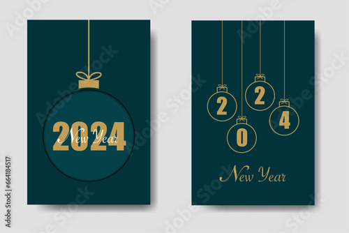 Happy New Year 2024 Template Bundle