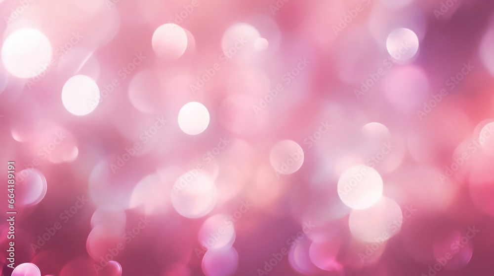 Fantastic Defocused Abstract Pink Light Background