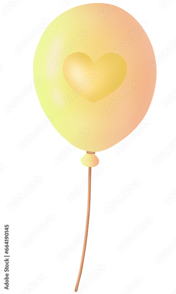 illustration of a balloon illustration of a balloon