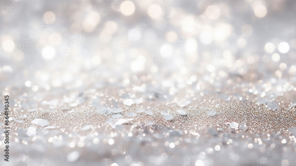 Glitter Background in Pastel Delicate Silver Glitter Background in Pastel Delicate Silver