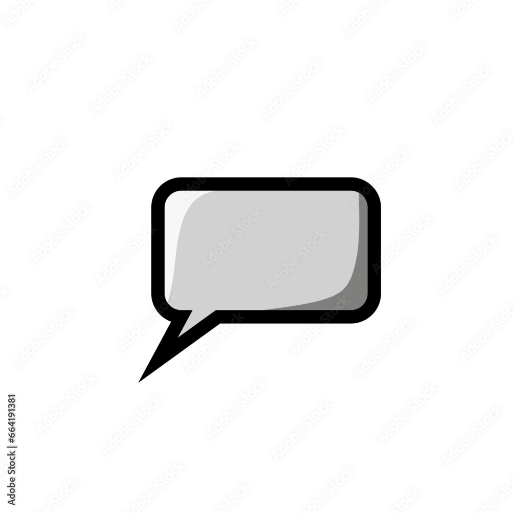 Naklejka premium Message box icon