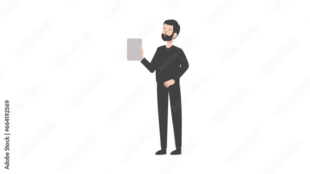 One of the speakers was standing and making gestures. One of the speakers was standing and making gestures.