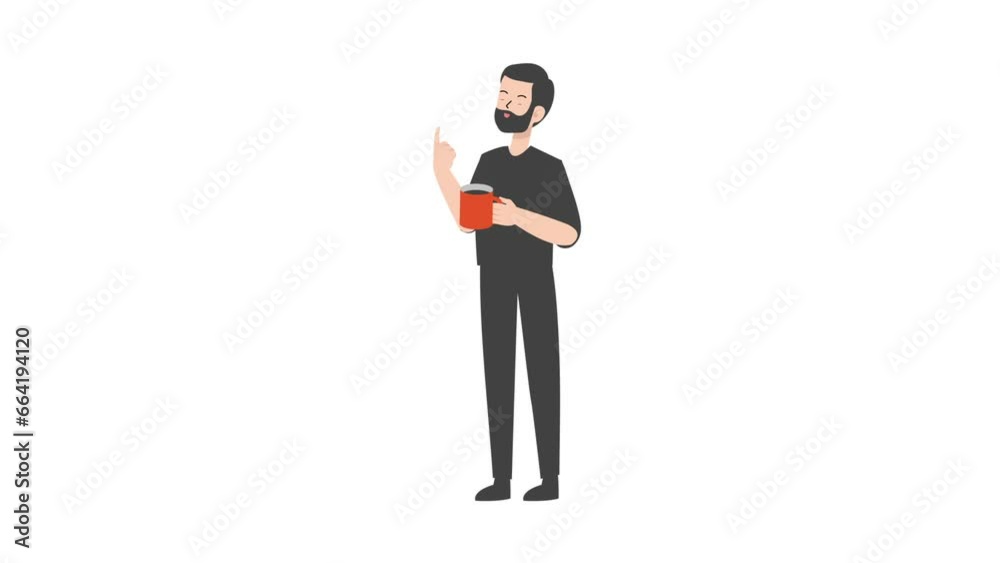 One of the speakers was standing and making gestures. One of the speakers was standing and making gestures.