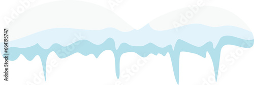 Winter Ice Caps . Snow Caps. Snow Fall. Winter Season.