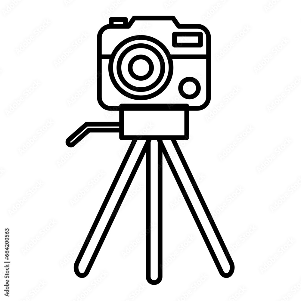 Camera Stand Icon Camera Stand Icon