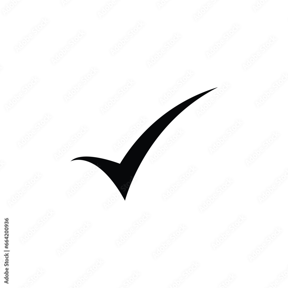 Obraz premium checkmark icon symbol sign vector