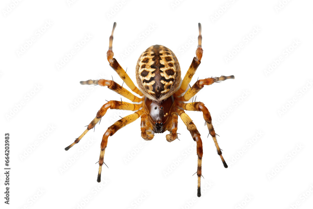 Garden orbweaver spider Araneidae Garden orbweaver spider Araneidae