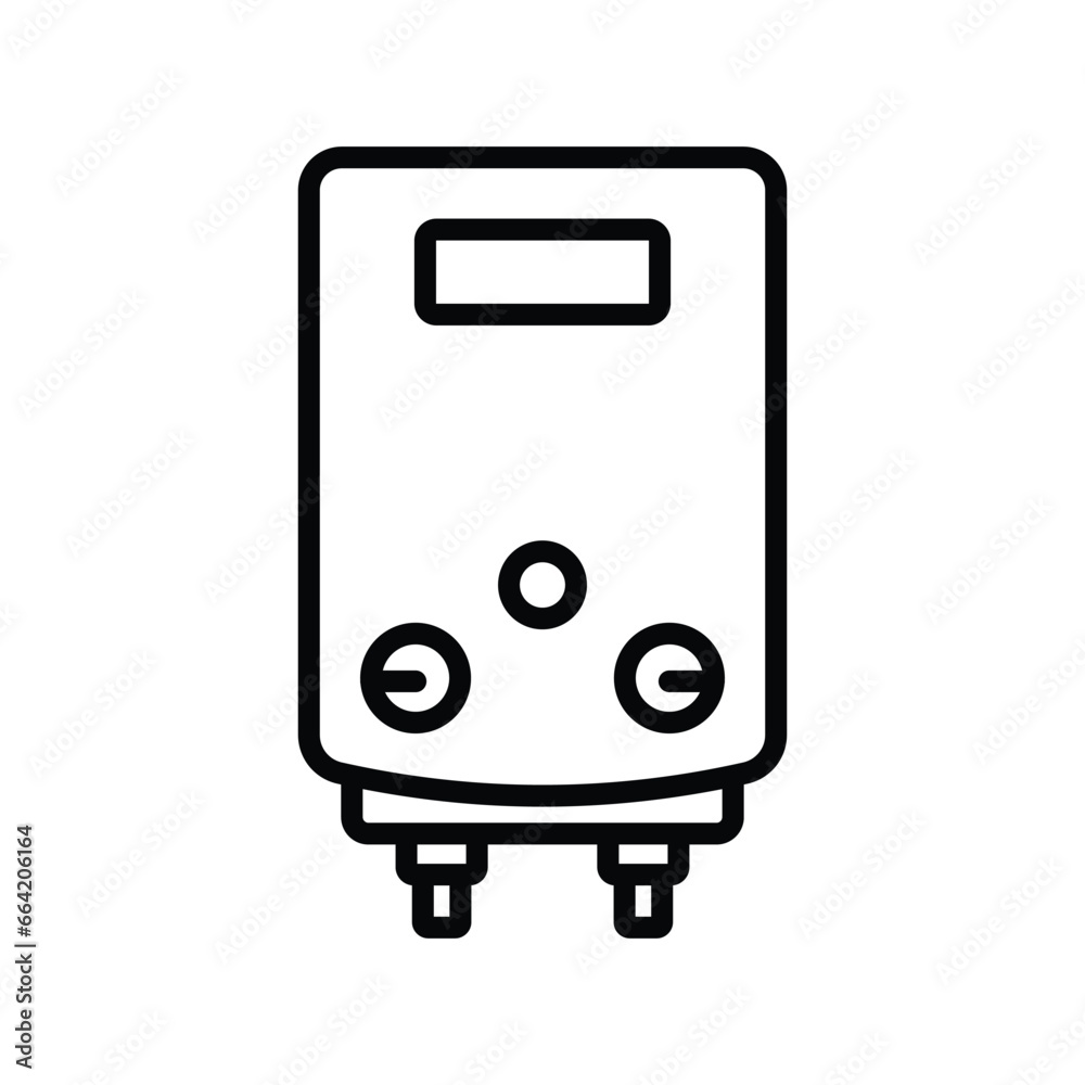 water heater icon vector design template simple and clean water heater icon vector design template simple and clean