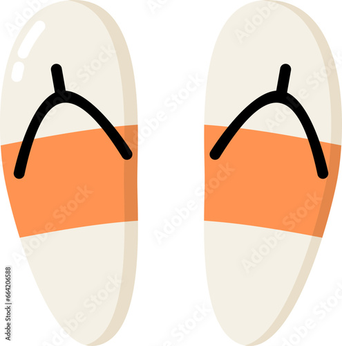 Flip flop icon