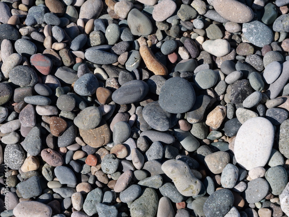 pebbles on the beach pebbles on the beach