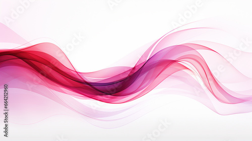 white and Pink creative wave frame template background